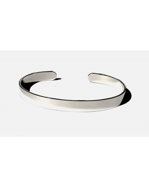 Bracciale acciaio inox liscio