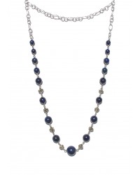 collana lapis argento 925 rodiato